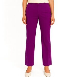 Vince Camuto Vibrant Purple Straight Leg Pants